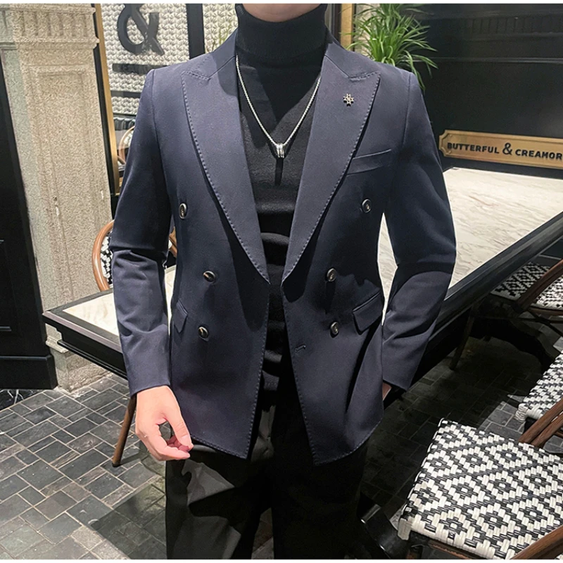 Blazer croisé chic pour homme