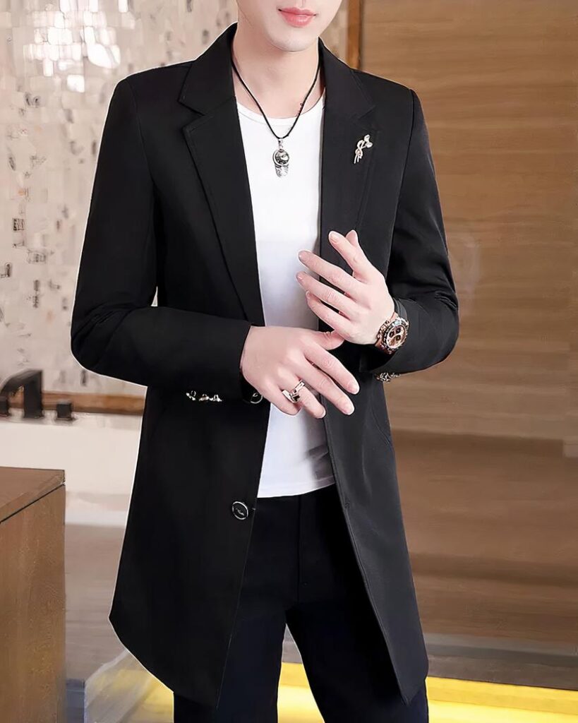 Blazer Homme Victorien Cosplay Halloween Automne Hiver - Costume Steampunk Renaissance Élégant