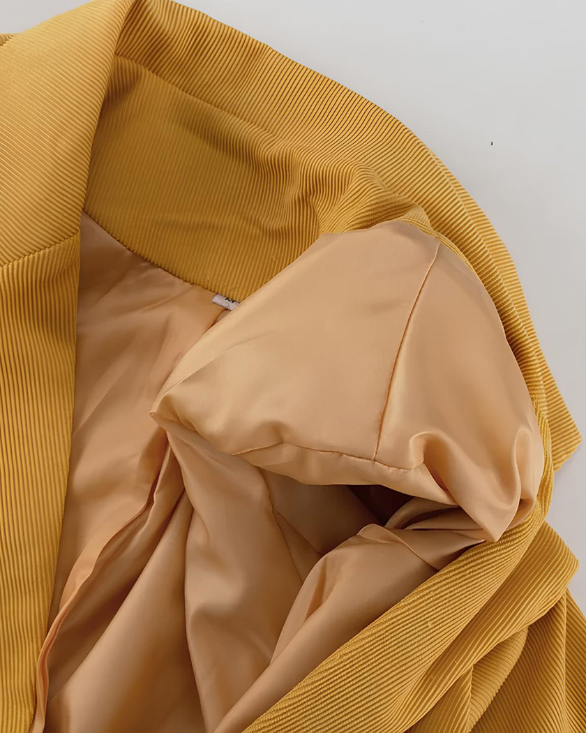 Ensemble blazer jupe plissée taille haute – Image 5
